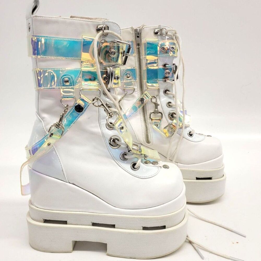 Demonia Platform Boots - Picture 3 of 6